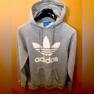 Mens Mint Adidas Hoodie Pullover Sz Medium Mint Gray Hand Pouch Mint Gym